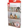 Rayher Stampo silicone famiglia folletti, 14,5x26x1cm, 9 forme, box 1pz, 36189000