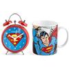 Home DC Comics Superman Set Tazza + Sveglia, Porcellana + Metallo, cc 360