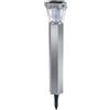 Brennenstuhl 1170790 Lampione Solare LED SOL, FL 13007 Argento