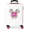 Disney Minnie Sunny Day Trolley cabina Rosa 37x55x20 cms Rigida ABS Chiusura a combinazione numerica 34L 2,6Kgs 4 doppie ruote Bagaglio a mano