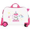 Roll Road Little Me Unicorn Ride-On Suitcase 2 Multi-Direction Spinner Wheels