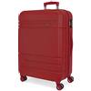 Movom Galaxy Cabin - Set di valigie, in ABS, un materiale resistente e leggero, serratura laterale a combinazione sulla valigia per viaggiare in sicurezza, Beige, 48 x 68 x 27 cm, Valigia Media