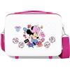 Disney Joumma Disney Minnie Flowers Trousse Adattabile Bianco 29x21x15 cm Rigido ABS 9.1L 0.8 kg