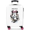 Disney Minnie Style Trolley cabina Multicolore 37x55x20 cms Rigida ABS Chiusura a combinazione numerica 38.4L 2,9Kgs 4 doppie ruote Bagaglio a mano