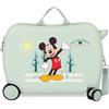 Disney Joumma Disney Mickey & Minnie Valigia per bambini verde 50 x 38 x 20 cm Rigido 1,8 kg Chiusura a combinazione laterale ABS 1,8 kg 38 L Bagaglio a mano, Verde, Taglia unica, Valigia per bambini