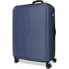 Reebok Valley Valigia Media Blu 46x65x25 cm Rigido ABS 56 L 3.16 kgs
