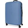 Reebok Valley Valigia Media Blu 46x65x25 cm Rigido ABS 56 L 3.16 kgs
