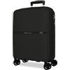 Movom Noon Valigia da cabina nera 38 x 56 x 20 cm Rigida 2,8 kg Chiusura TSA Polipropilene 2,8 kg 38,2 L Bagaglio a mano, Nero, Taglia unica, Valigia cabina