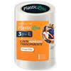 OFITURIA PlasticLess Nastro da Imballaggio Trasparente 36mm x 66m, Forte Aderenza, 25% Plastica in Meno, Mandrino 100% Riciclato, Rotolo Per Scatole, Spedizioni e Traslochi (3 Rotoli)