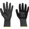 Honeywell 2132251 Vertigo Black PU C&G 1, guanti protettivi antitaglio, 100% poliammide neri, lunghezza 25 cm, adatti per lavori di precisione, taglia 10, 2132251-10 (confezione da 10 paia)