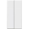 AVANTI TRENDSTORE - Lajatico - Armadio in colore bianco con 2 ante scorrevoli, ideale per soffitti alti grazie alle sue misure ca LAP 120,1x235x61,2 cm. Disponibile in varie misure di larghezza.