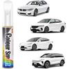 flintronic Ritocco Vernice Auto, 12 ml Penna Ritocco Carrozzeria, Bianco