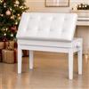 MAMIZO Sgabello Pianoforte Regolabile in Altezza 48-58 CM, Panca Pianoforte