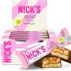 N!CK'S NICKS Barrette proteiche Salty Peanut, 15 g di proteine, 203 calorie, low carb barretta proteica keto senza zucchero aggiunti, senza glutine (12 protein bars x 50 g)