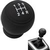 CZAYEFNH Auto Pomello Cambio 5 Marce Universale - Copertura in Silicone Antiscivolo per Leva Cambio, Resistente All'Usura, Facile da Installare, Compatibile con la Maggior Parte delle Auto.