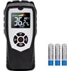 Mcbazel Misuratore Umidità Muri Digitale, Rivelatore di Umidità Igrometro, Moisture Meter per Legno, Pareti, Intonaco, Muratura, Profondità di Analisi 0-50 mm