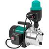 VONROC Pompa acqua idrofora autoadescente 1000W | 3500 l/h | Pressostato automatico | Protezione a secco | Per irrigazione, pozzi, stagni, acqua piovana, lavaggio auto