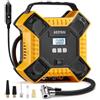 AstroAI Compressore Aria Portatile 160 PSI 12V CC, Gonfiatore per Pneumatici per Auto, Gonfiatore per Pneumatici per Auto Digitale, Gonfiatore per Bicicletta con Luce LED e Manometro per Auto, ECC.