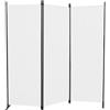 Angerer - Paravento 3 Pezzi in PE, Bianco, 165 x 2 x 165 cm, 630/006/05
