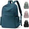 WEPLAN Zaino Scuola Media Superiore Ragazza Ragazzo, Zaino Università Lavoro Donna Uomo, Zainetto Porta PC 14 Pollici Impermeabile, Zaini Scuola Casual Donna Backpack,G2-Blu Pavone