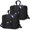 SPAHER 2x Bagaglio a Mano 45x36x20 Easyjet Borsone da Viaggio Donna Pieghevole Uomo Palestra Valigia Campeggio Borsa Tracolla Donna