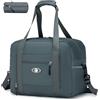 SPAHER Bagaglio a Mano 40x30x20 Ryanair Wizzair Borsone da Viaggio Donna Uomo Impermeabile 25L Pieghevole Borsa da Cabina Mamma per Aereo Palestra Weekend Ospedale Cabin Bag, Grigio