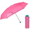 PERLETTI Ombrello Donna Ultra Compatto con Fantasia Militare - Ombrellino Portatile Leggero con Apertura Manuale Resistente - Ombrello Pieghevole Antivento Tondo - Diametro 90 cm (Rosa)