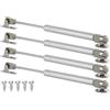PPQIRU 4PCS Molle A Gas for Porta Dell'armadio 4-20KG Supporti di Sollevamento Coperchio a Molla Puntelli Supporto Ammortizzatori Armadio da Cucina Cerniera Idraulica Per Mobili(4KG 40N)