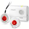 SYNLETT Cercapersone caregiver con 2 pulsanti di chiamata wireless