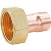 SOMATHERM FOR YOU - raccordi rame saldare - Ø22 dritto accoppiamento dado in ottone rotante 20/27