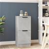 Generico Credenza Grigio Cemento 30x30x70 cm in Legno Multistrato,Buffet e credenze