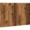 vidaXL Testiera effetto legno vecchio 120x1,5x80 cm materiale a base di legno
