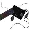 Mobility Pacchetto gaming, RGB, MOBILITY Aquila, set 4 in 1, include tastiera, cuffie, mouse, tappetino per mouse XL, mouse 6400 DPI