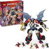 LEGO NINJAGO 71834 Ultra Robot Combinato di Zane, set di costruzione 4 in 1, 6 minifigure, dai 9 anni in su