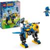 LEGO Sonic the Hedgehog 77002 Cyclone contro Metal Sonic, robot trasformabile, include minifigure di Metal Sonic e Tails, con Chaos Emerald