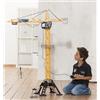 Dickie Toys Filoguidée Grue, 120 cm, DICKIE TOYS, rotazione di 350°, accessori inclusi, personaggio incluso