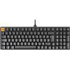 Glorious PC Gaming Race Glorious Gaming GMMK 2 Compact (65%) - Tastiera meccanica da gaming, telaio in alluminio, personalizzabile, tasti Doubleshot, switch Glorious Fox, illuminazione RGB per singolo tasto, layout QWERTY inglese - Bianco