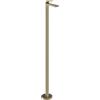GESSI Miscelatore Lavabo da Terra Gessi Ventaglio 72095 - Finox Brushed Nickel