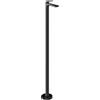 GESSI Miscelatore Lavabo da Terra Gessi Ventaglio 72095 - Nero Metal PVD