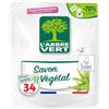 L'ARBRE VERT L'albero verde, ricarica lavanderia, 1,5 l, sapone vegetale, 33 lavaggi, confezione da 1,5 l
