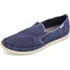 JOMIX Scarpe Slip On Uomo Blu Navy Mocassino Leggero in Tessuto Scarpe Basse Senza Lacci con Suola Chiara Antiscivolo Navy 42