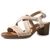 JOMIX Sandali Eleganti Donna con Tacco Largo Sandali Estivi con Fasce Incrociate e Cinturino Posteriore con Fibbia Scarpe Comode e Femminili per Ufficio Cerimonia e Tempo Libero
