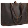 S-ZONE Donna Borsa a Tracolla Vintage Pelle di Cavallo Pazzo