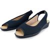 JOMIX Sandali Estive Donna per Anziani e Signora Rete Traspirante Sandals Anatomiche Aperta Cinturino Elastico Pianta Larga Leggere Antiscivolo Comfort Comode per Casa e Passeggio ESD2630 Blu 36