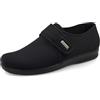 Fly Flot Andezeno, Pantofole Uomo Stretch, con Strappo Regolabile, Sottopiede in Microfibra, Ciabatte, Nero, 44 EU