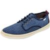 JOMIX Sneakers Uomo Estive Casual Scarpe Basse Traspiranti con Lacci Design Traforato e Suola in Gomma per Uso Quotidiano Navy 45
