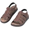 JOMIX Sandali Uomo con Strappo Regolabile, Sandali Sportivi Ortopediche Comodi Suola Antiscivolo per Estivo, Casual e Outdoor MOX260376 (Marrone Scuro,42)