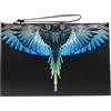 County Of Milan Uomo Pochette COMAS260335 Pelle Sintetica Nero Taglia Unica