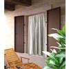 Tenda zanzariera con orlo 150x250 cm bianco