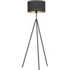 Eglo Lampada a stelo Eglo Esteperra 1 luce Nero Oro E27 40 W
